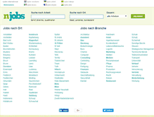 Tablet Screenshot of n-jobs.at